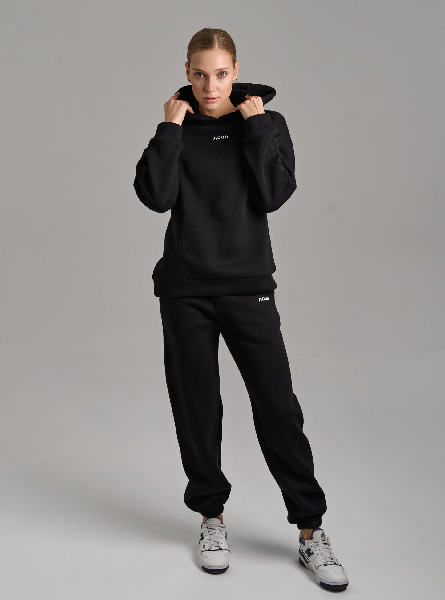 Ensemble MOON TEDDY Noir