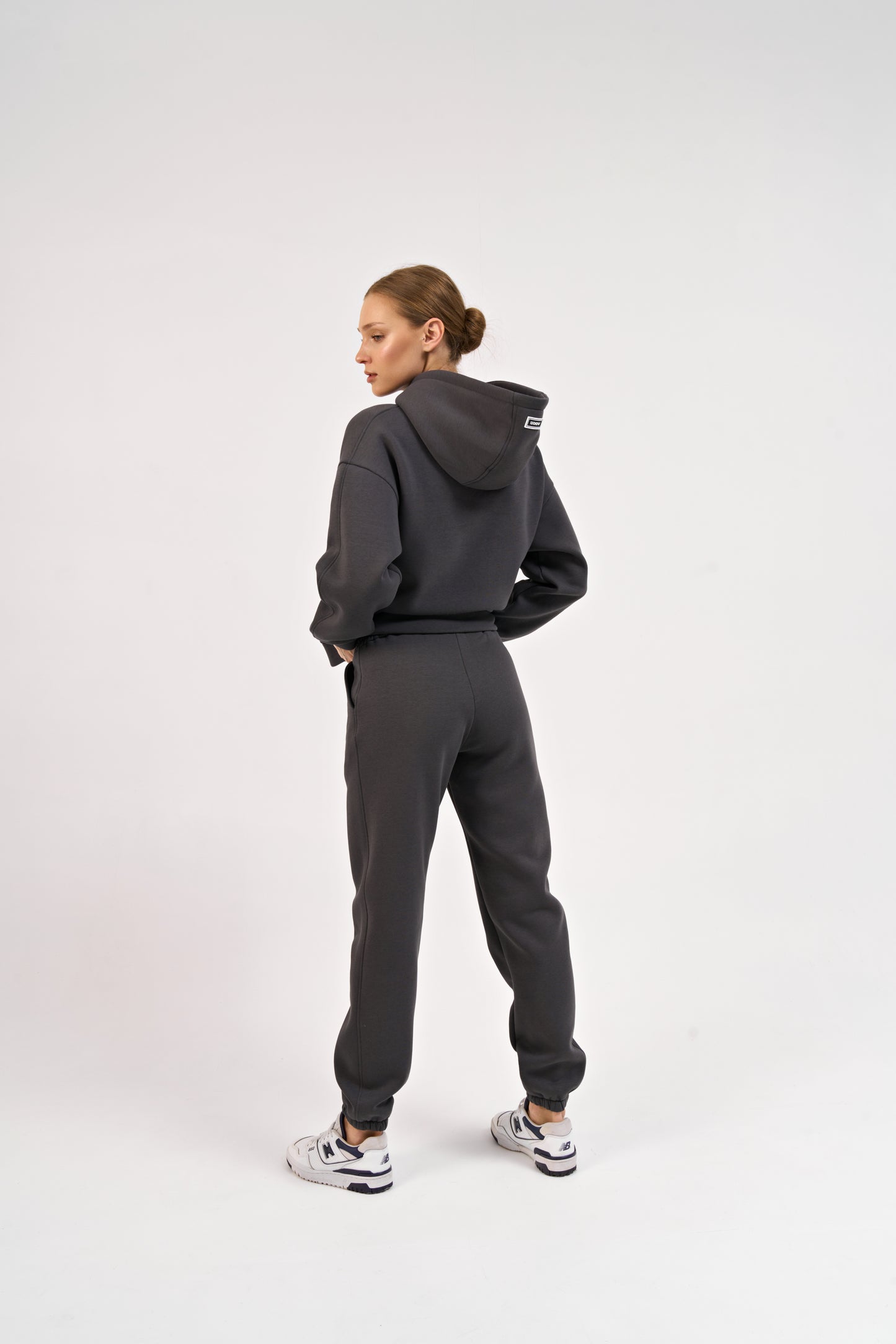 Ensemble MOON TEDDY Gris foncé