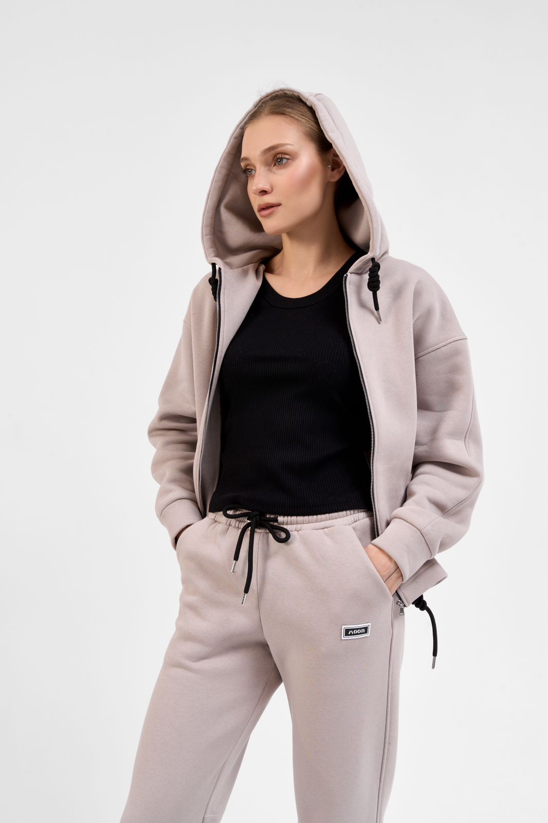 Ensemble MOON BASIC Beige - ONLYJOGG